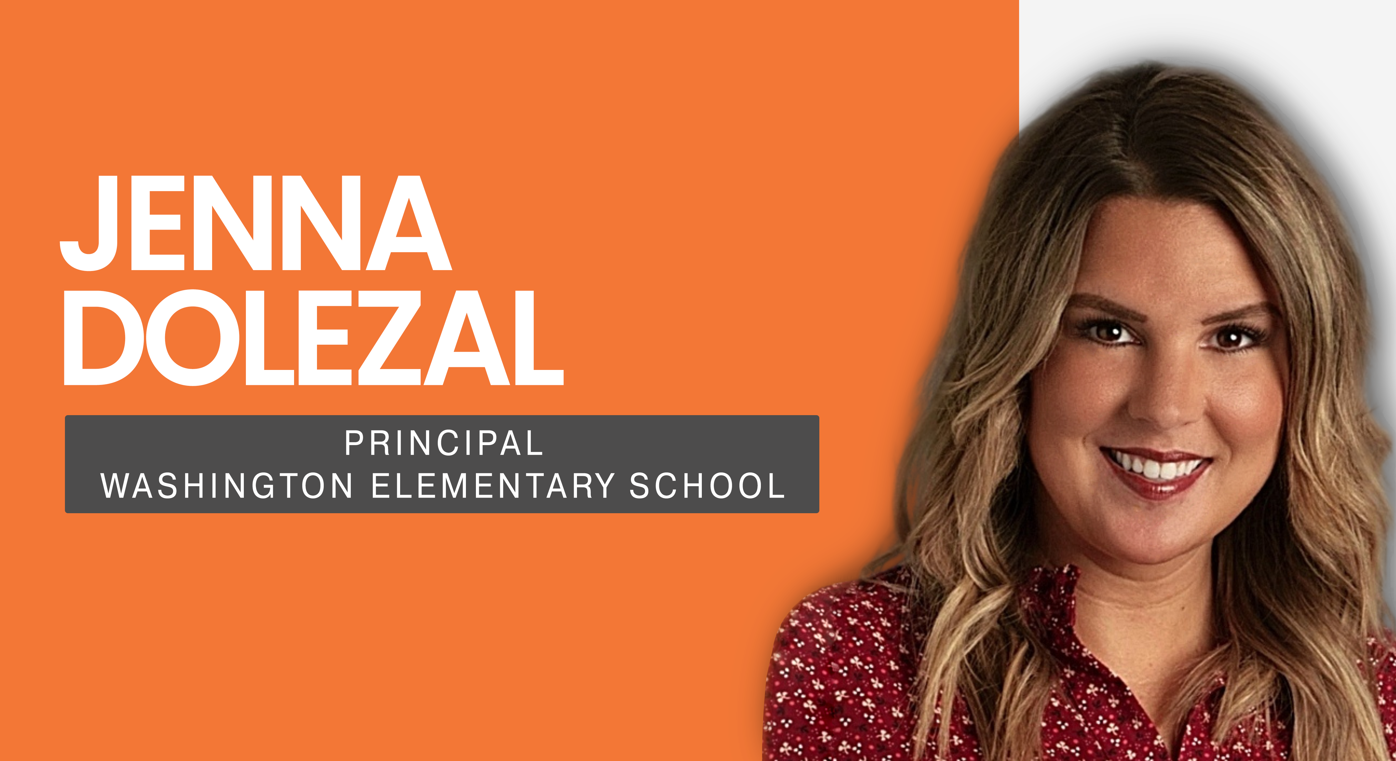 Jenna Southworth Principal Washington Elementary School